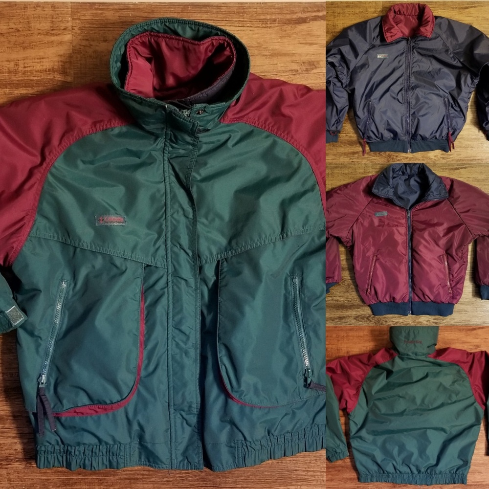 Vintage 90s Columbia Powder Keg 3 in 1 Ski Jacket Rare